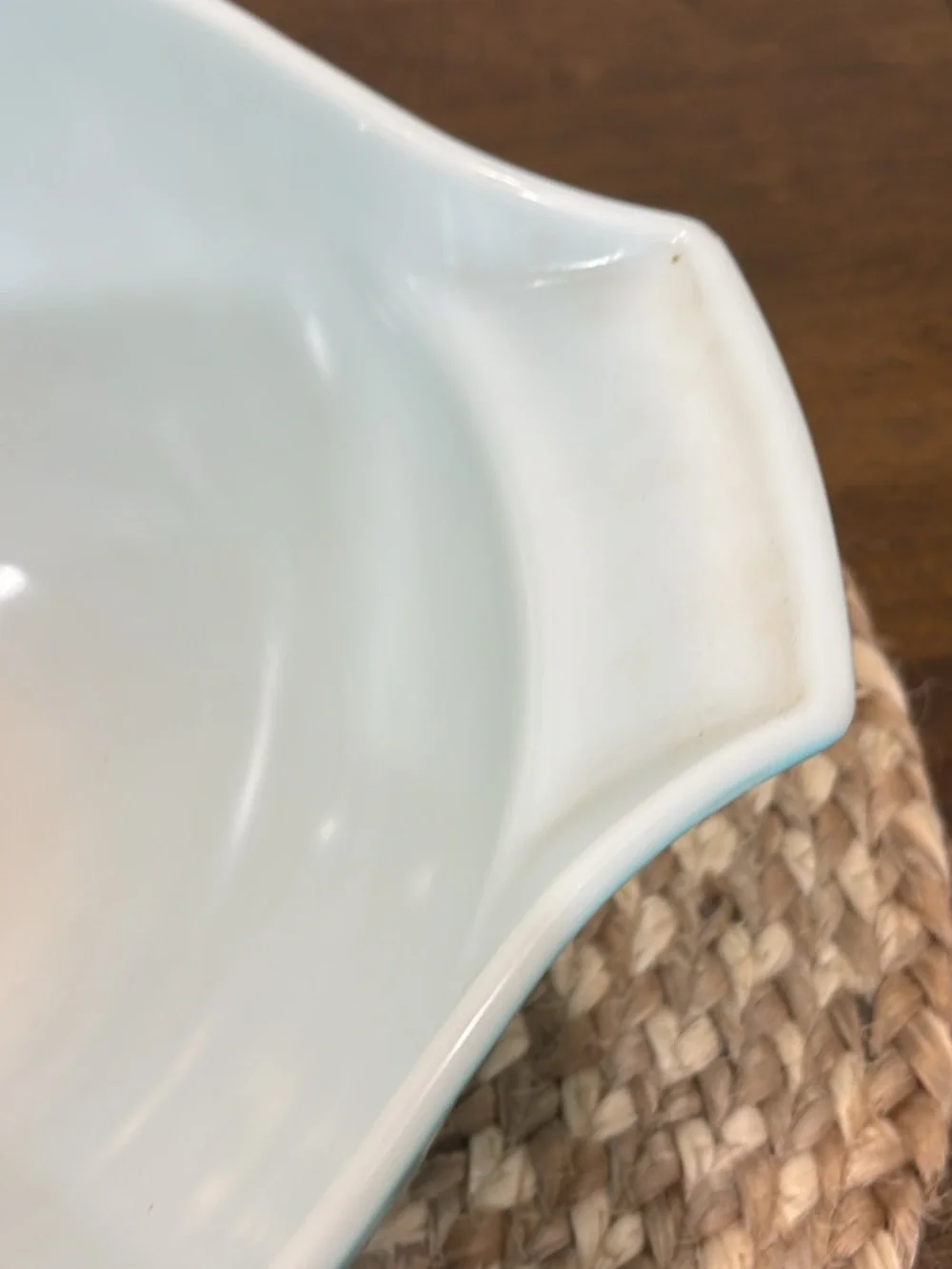Vintage Pyrex Amish Butter print Cinderella bowl  444